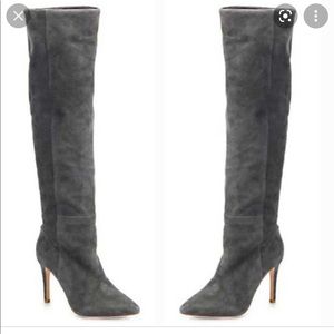 Joie “Olivia” grey over the knee boots size 39